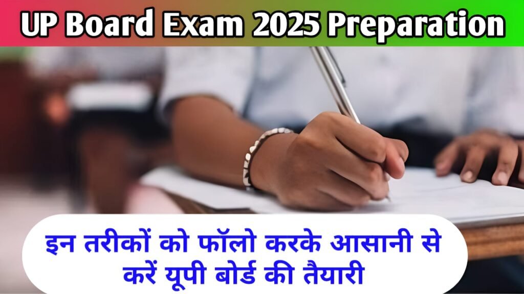 UP Board Exam Ki Taiyari Kaise Kare 2025